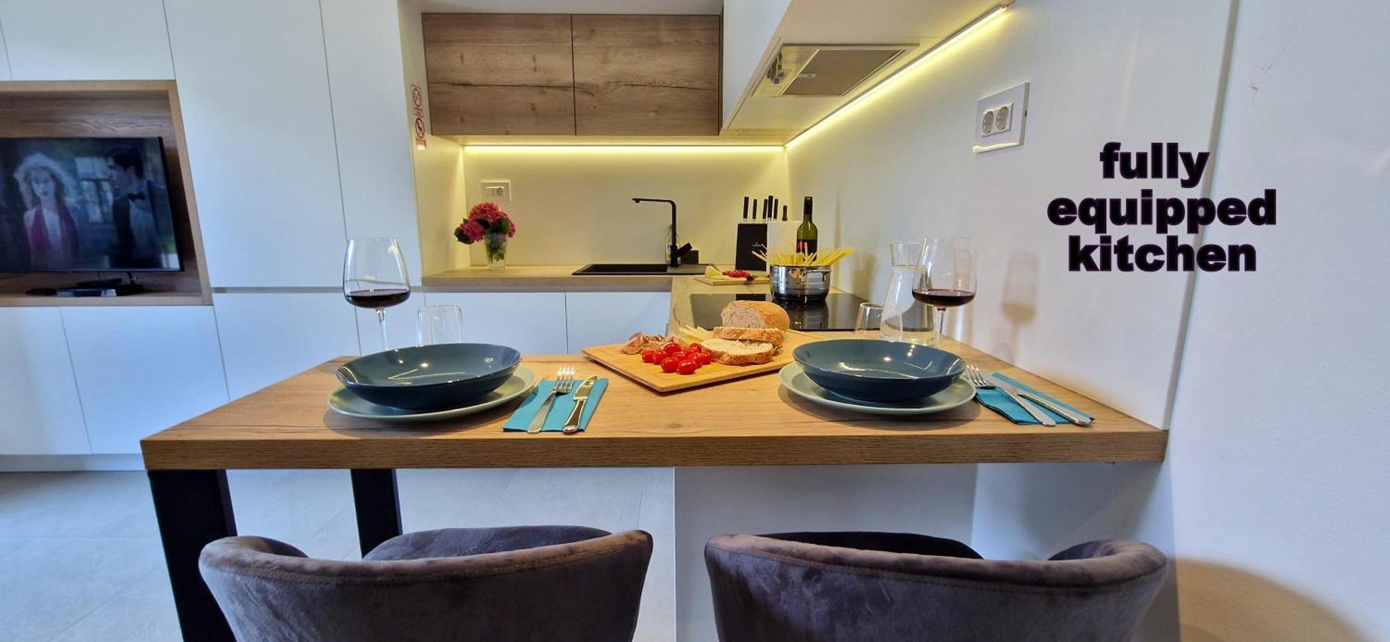 Apartment Private Fenced Garden With Bbq Area Minutes From The - Urban Secret Kantrida *