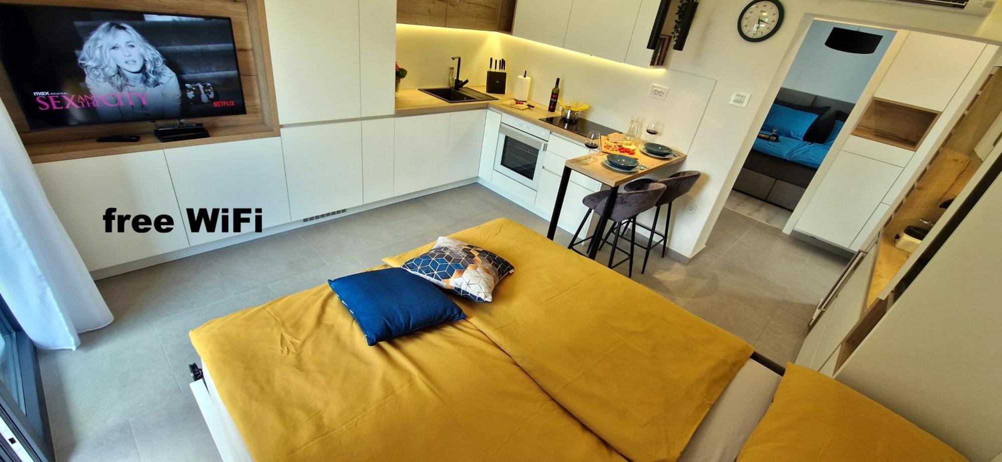 Apartment Private Fenced Garden With Bbq Area Only Minutes From The - Urban Secret Kantrida *